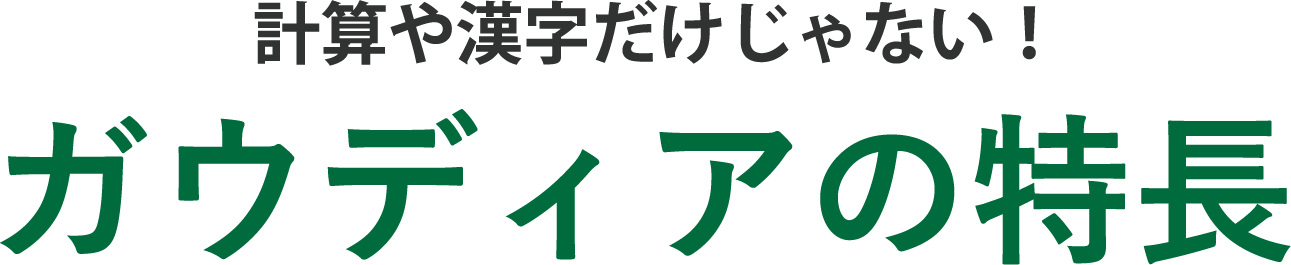 ガウディアの特徴
